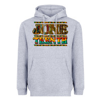 Heather Grey Juneteenth Heavyweight Hoodie - HowdyJamesFarm