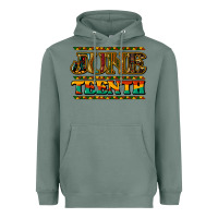 Sage Juneteenth Heavyweight Hoodie - HowdyJamesFarm