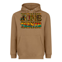 Toasted Coconut Juneteenth Heavyweight Hoodie - HowdyJamesFarm