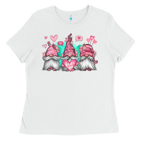 White valentines day gnomes Ladies Tee - Jasminsmagicworld