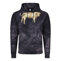 Cloud Black charolais bull Vintage Hoodie - RanaPortraitStore