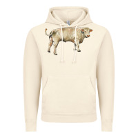 Vintage Artic charolais bull Vintage Hoodie - RanaPortraitStore