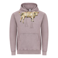 Vintage Zinc charolais bull Vintage Hoodie - RanaPortraitStore