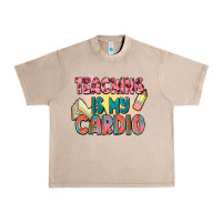 French Oak teaching is my cardio Urban Heavy Tee - NancyCooperArtShop