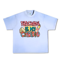 Grape Ice teaching is my cardio Urban Heavy Tee - NancyCooperArtShop