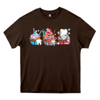 Chocolate Brown dental cupcakes Heavy Core Tee - AdoDesignShop