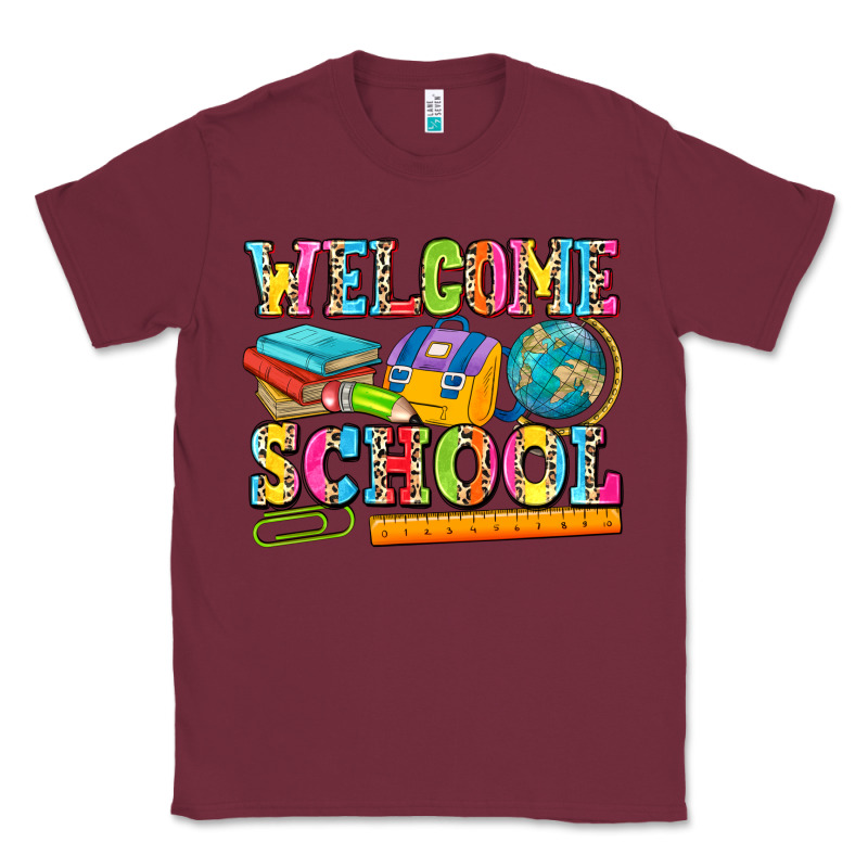 Welcome School Classic Tee by NancyCooperArtShop | Teevron