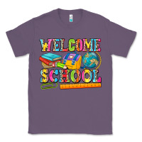 Lavender welcome school Classic Tee - NancyCooperArtShop