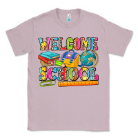 Lilac welcome school Classic Tee - NancyCooperArtShop