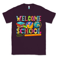 Plum welcome school Classic Tee - NancyCooperArtShop