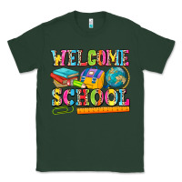 Sports Green welcome school Classic Tee - NancyCooperArtShop
