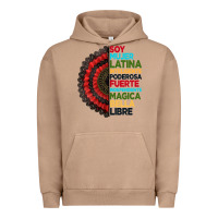 Pigment Burro hispanic heritage month hand fan Urban Hoodie - BundleAndBundleShop