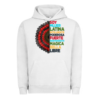 Pigment Lunar Rock hispanic heritage month hand fan Urban Hoodie - BundleAndBundleShop