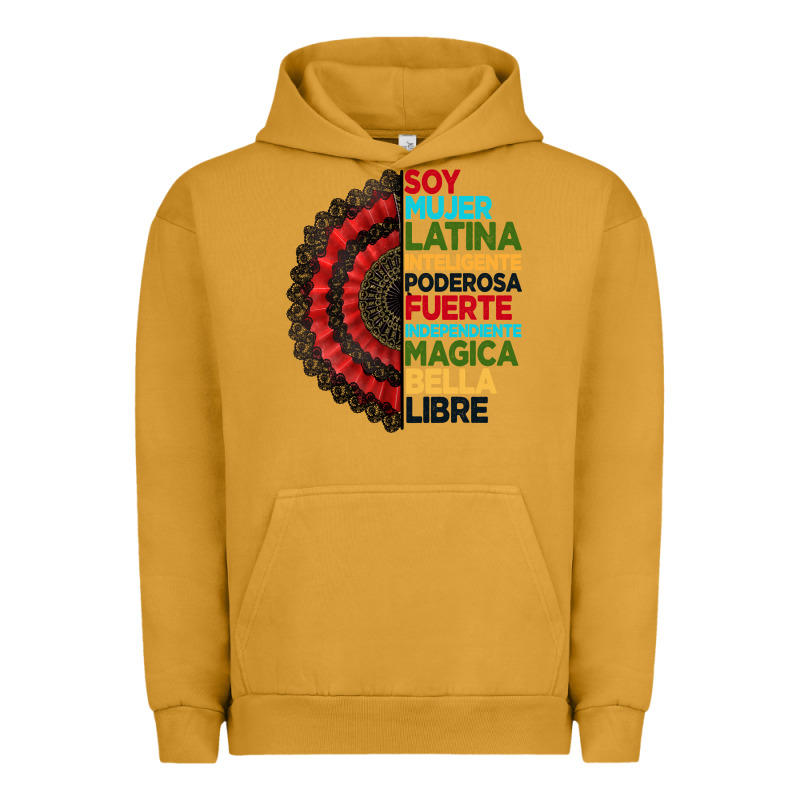 Hispanic Heritage Month Hand Fan Urban Hoodie by BundleAndBundleShop | Teevron