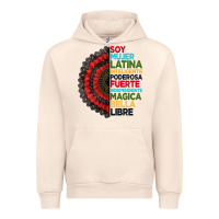 Sandshell hispanic heritage month hand fan Urban Hoodie - BundleAndBundleShop