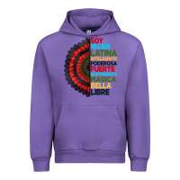 Tulip hispanic heritage month hand fan Urban Hoodie - BundleAndBundleShop