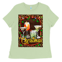 Matcha cocktail set for Christmas Ladies Tee - AdoDesignShop