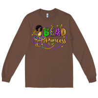Chestnut bead princess mardi gras Long Sleeve Tee - LillyAllenDesigns