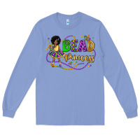 Colony Blue bead princess mardi gras Long Sleeve Tee - LillyAllenDesigns