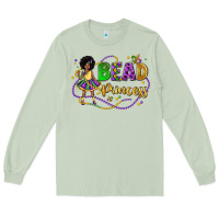 Matcha bead princess mardi gras Long Sleeve Tee - LillyAllenDesigns