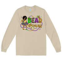 Mushroom bead princess mardi gras Long Sleeve Tee - LillyAllenDesigns