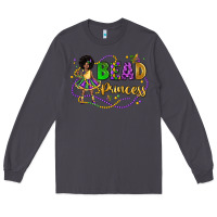 Smoke bead princess mardi gras Long Sleeve Tee - LillyAllenDesigns
