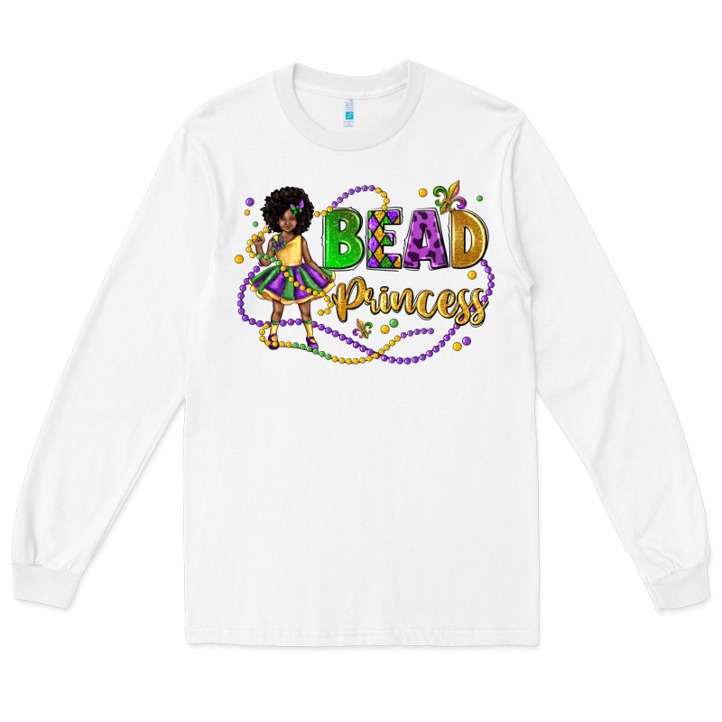 Bead Princess Mardi Gras Long Sleeve Tee by LillyAllenDesigns | Teevron