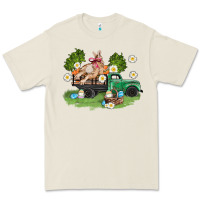 Bone easter truck with bunny Premium Tee - AdoDesignShop