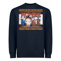Navy 4th of July Western Star Spangled Baby Cow Heavyweight Sweatshirt - LillyAllenDesigns