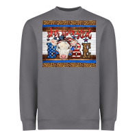Storm 4th of July Western Star Spangled Baby Cow Heavyweight Sweatshirt - LillyAllenDesigns