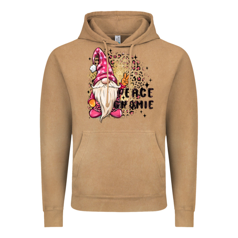 Peace Gnomie Vintage Hoodie by MaliasSmallBusiness | Teevron