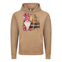 Vintage Coffee peace gnomie Vintage Hoodie - MaliasSmallBusiness