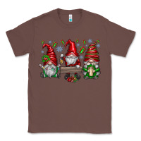 Chestnut christmas gnomes celebration Classic Tee - CowhideDigitalArt