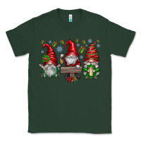 Sports Green christmas gnomes celebration Classic Tee - CowhideDigitalArt