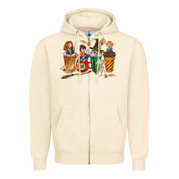 Sandshell wizards coffee cups Zipper Hoodie - texasbilliewilder