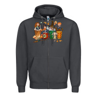 Smoke wizards coffee cups Zipper Hoodie - texasbilliewilder