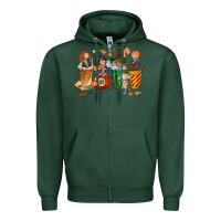 Sports Green wizards coffee cups Zipper Hoodie - texasbilliewilder
