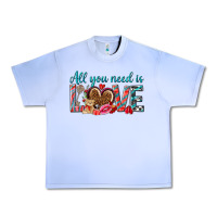 Grape Ice all you need is love Urban Heavy Tee - NancyCooperArtShop