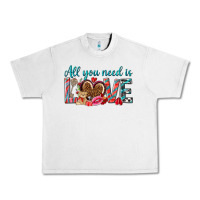 Lunar Rock all you need is love Urban Heavy Tee - NancyCooperArtShop