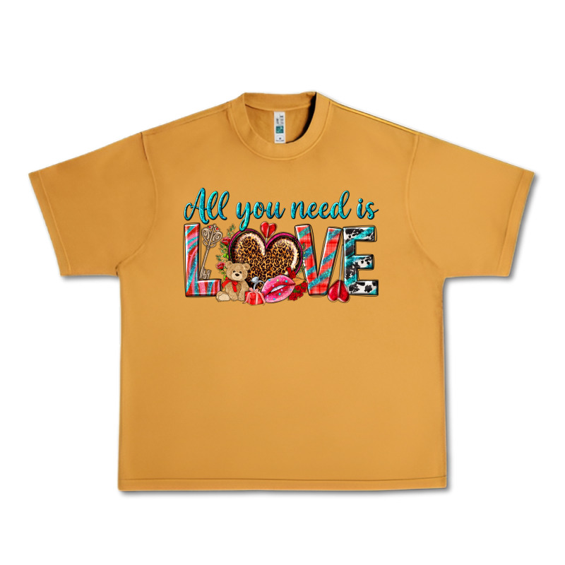 All You Need Is Love Urban Heavy Tee by NancyCooperArtShop | Teevron