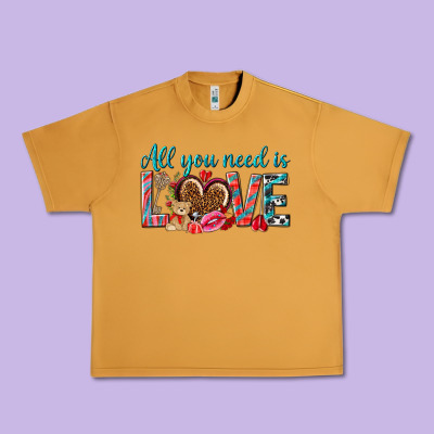 All You Need Is Love Urban Heavy Tee Designed By Nancycooperartshop