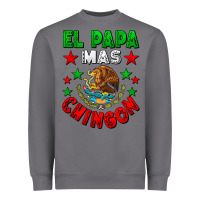 Storm El Papa Mas Chingon Mexican Flag Heavyweight Sweatshirt - LillyAllenDesigns