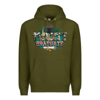 Army Green Twenty twenty four graduate Premium Hoodie - CowGirlArtShop