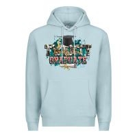 Blue Mist Twenty twenty four graduate Premium Hoodie - CowGirlArtShop