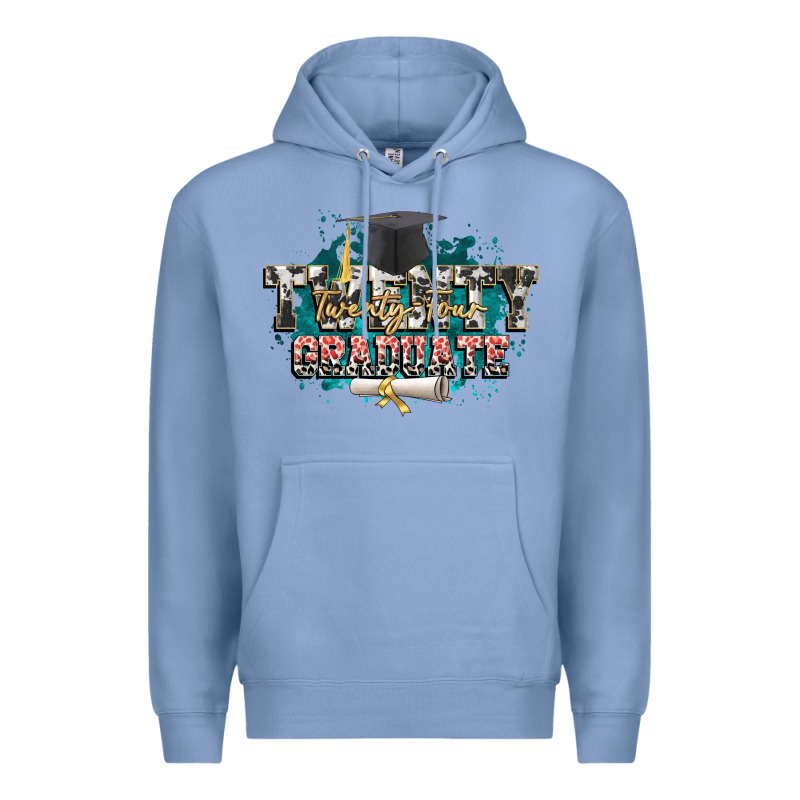 Twenty Twenty Four Graduate Premium Hoodie by CowGirlArtShop | Teevron