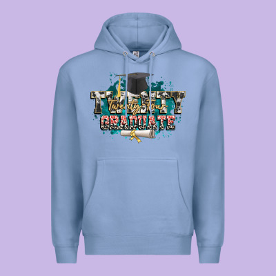 Twenty Twenty Four Graduate Premium Hoodie Designed By Cowgirlartshop