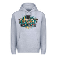 Heather Grey Twenty twenty four graduate Premium Hoodie - CowGirlArtShop