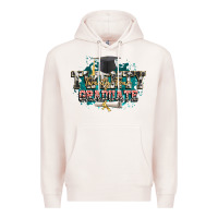 Pale Pink Twenty twenty four graduate Premium Hoodie - CowGirlArtShop
