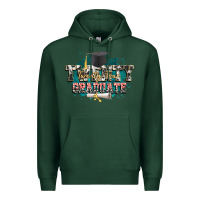 Sports Green Twenty twenty four graduate Premium Hoodie - CowGirlArtShop
