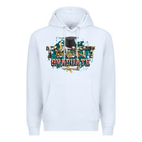 White Twenty twenty four graduate Premium Hoodie - CowGirlArtShop